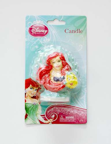 Little Mermaid Candle #2 - Click Image to Close